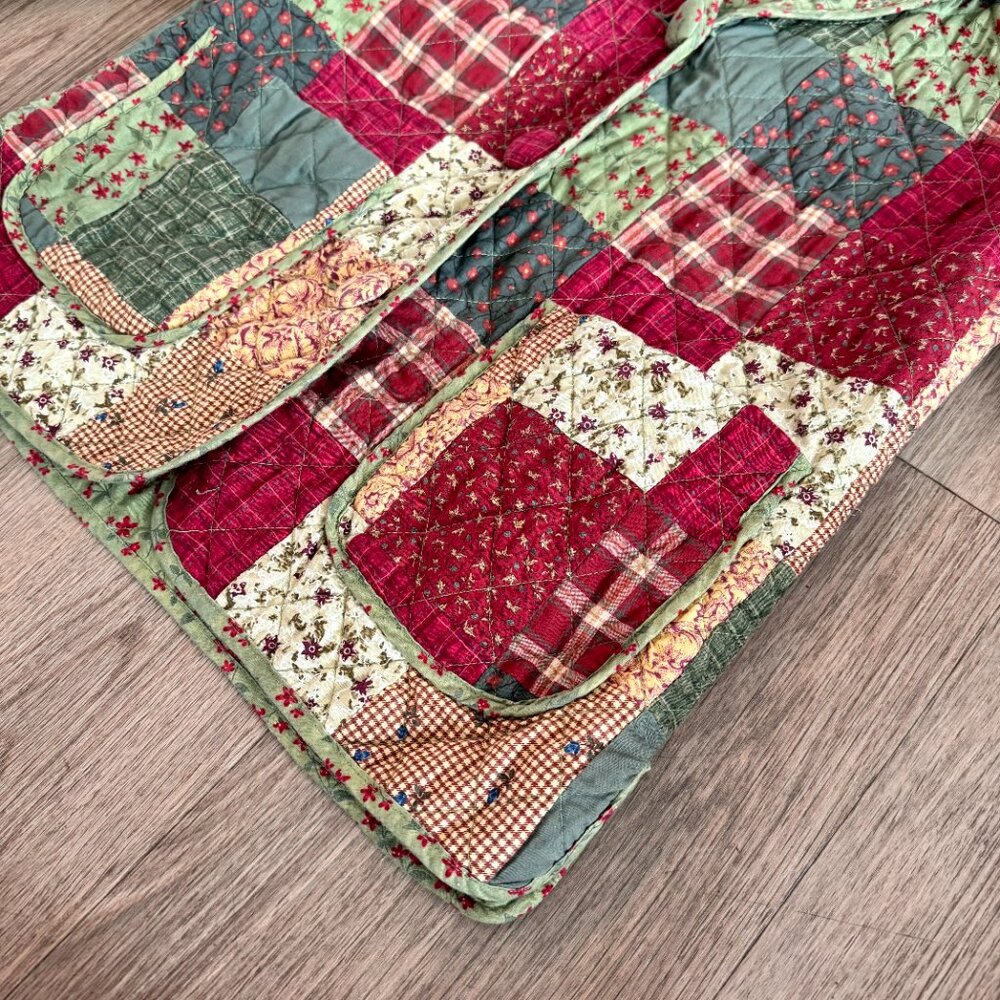 Patchwork Quilted Blazer - Multicolor - image 5